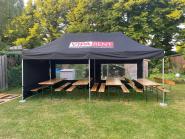 Falt-Pavillon 3x6m schwarz 