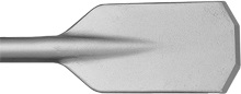 Flach-Spaten B=120mm L=400mm 6Kant S 25x108mm 