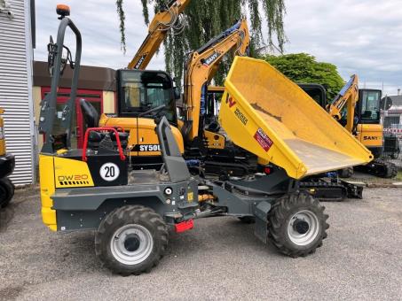 Raddumper mit Drehkippschaufel Inhalt 950 Liter 