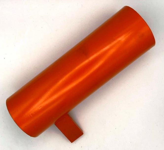 Schneckenmantel StatorTwisterD6-3wf Pin Orange für Innenputz 