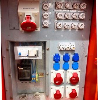 Baustromverteiler für Kran mieten
