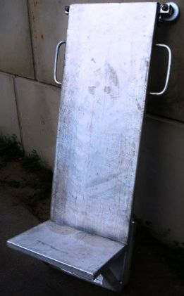 Dachziegelverteiler Aluminium Materialaufzug Baustelle mieten Duesseldorf