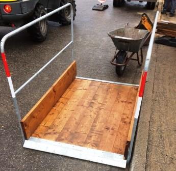 Grabenbrücke mieten