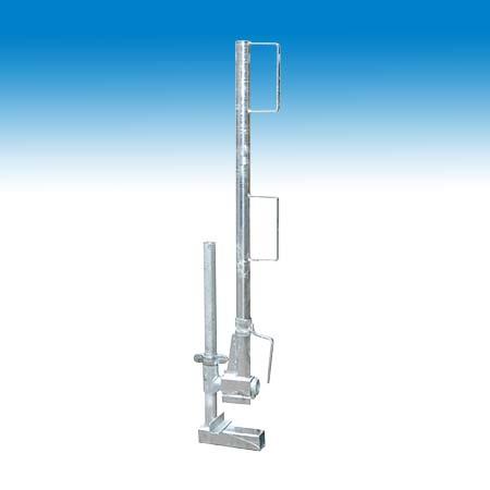 Universalgeländerzwinge mit schraubarer Spindel