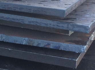 Stahlplatte zur Grabenabdeckung