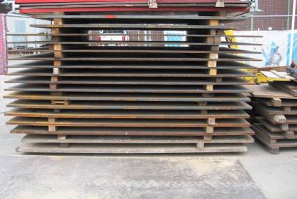 Stahlschutzplatte mieten