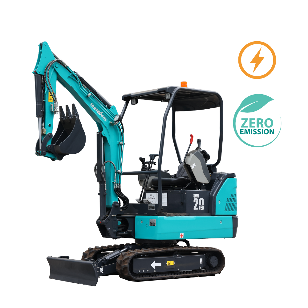 Sunward SWE 20FE Elektro Minibagger Sunward SWE 20FE Elektro Minibagger 2 Tonnen kaufen Düsseldorf